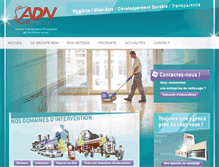 Tablet Screenshot of adn-nettoyage.com